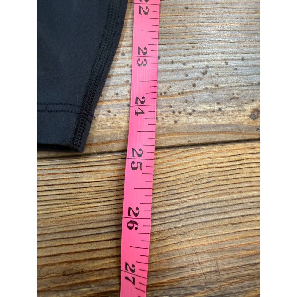 All in Motion Everyday Soft High Rise 7/8 Leggings Black Tan Stripe Large - Picture 6 of 6